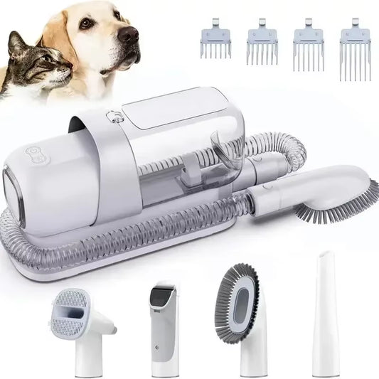 Ultimate Pet Grooming Kit: Vacuum Brush for Dogs and Cats - Easy & Mess-Free!